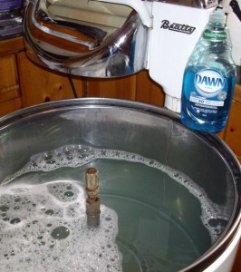 Fleece washing dawn