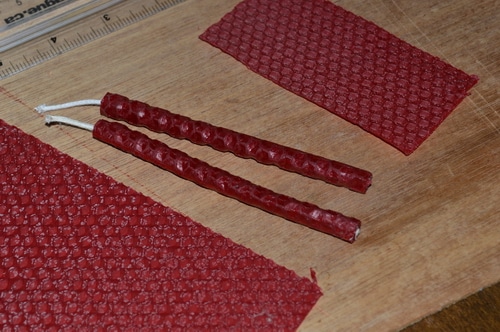 beeswax candles for chanukkah 8