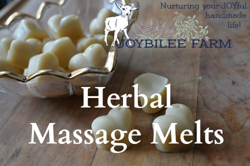 Massage Melts are lotion bars packaged in 1 serving sizes, that are just right for a full back massage.