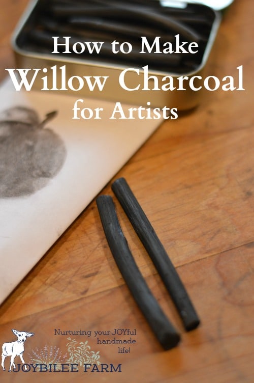 willow charcoal pencil