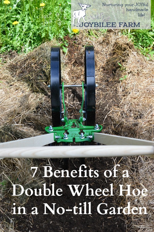 7 Benefits Of A Double Wheel Hoe In A No Till Garden Joybilee