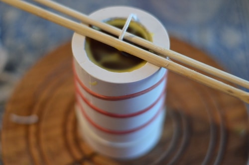 “A bayberry candle burnt to the socket brings food to the larder and gold to the pocket.” New England Proverb