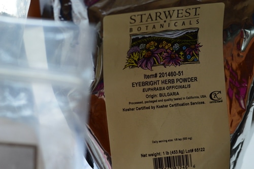 Herbal Eye Wash To Help You See Better Joybilee Farm Diy This Eyebright Formula Contains Just 5 Herbs Chosen For Their Antimicrobial And Stimulating Actions On