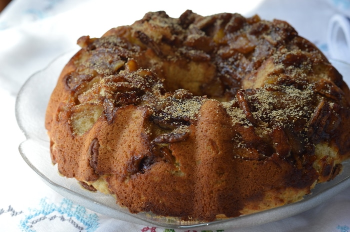 Homestead Cakes Maple Apple Bundt Cake from Joybilee Farm, used with permission