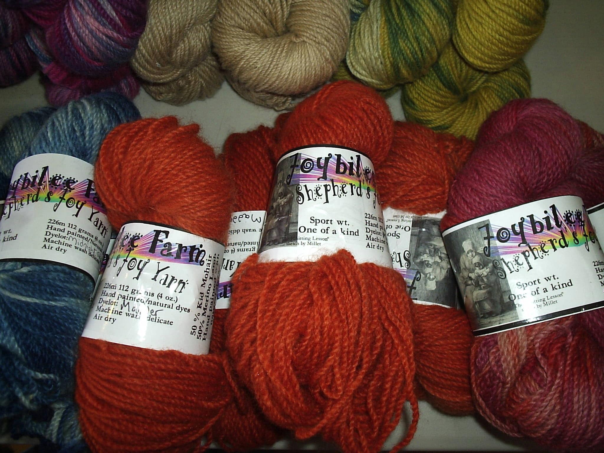 Naturally Dyed YarnsDIY Herbs with Joybilee Farm