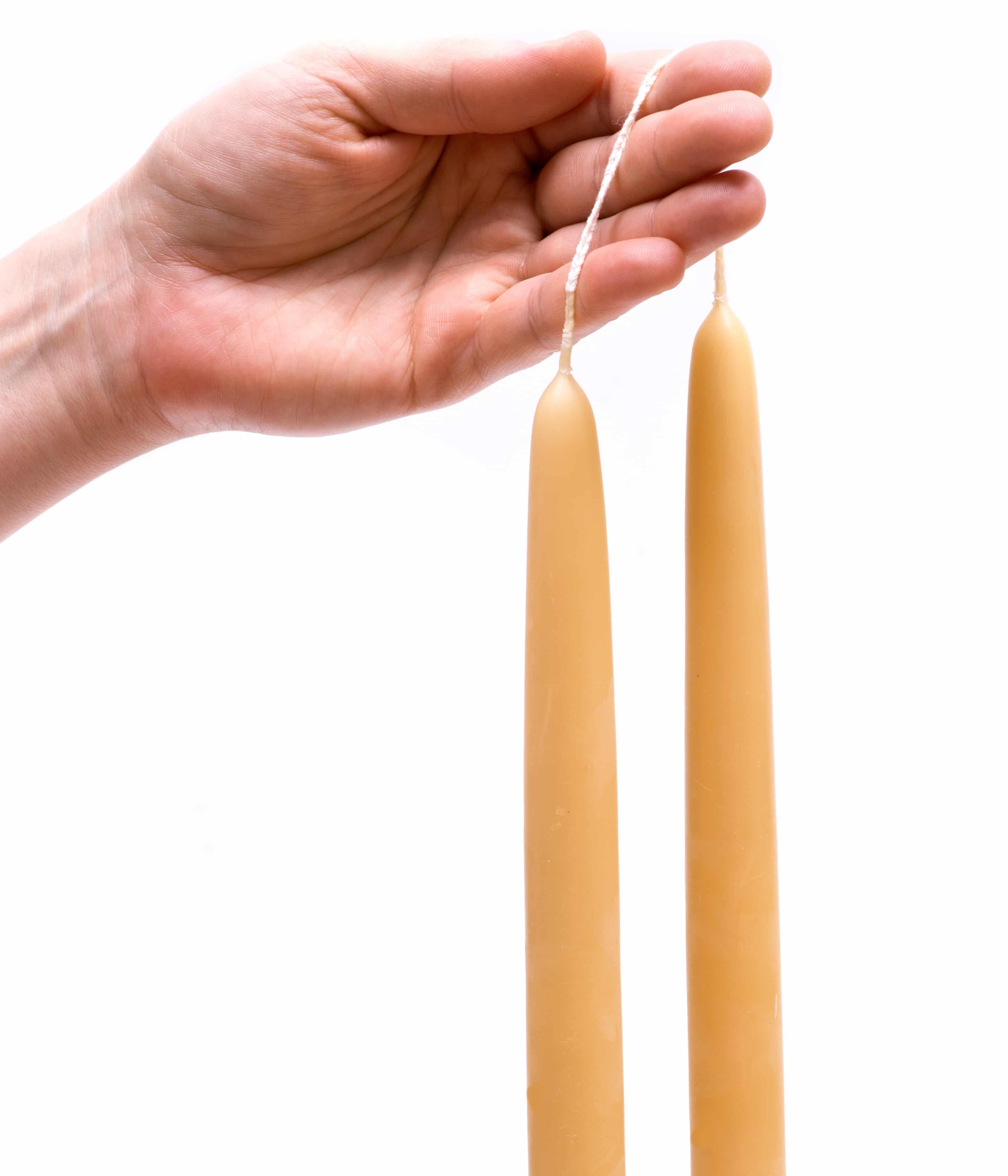 Candle Making Kit: Taper Candles With Beeswax