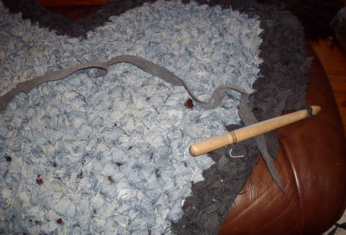 jeans crochet with big hook