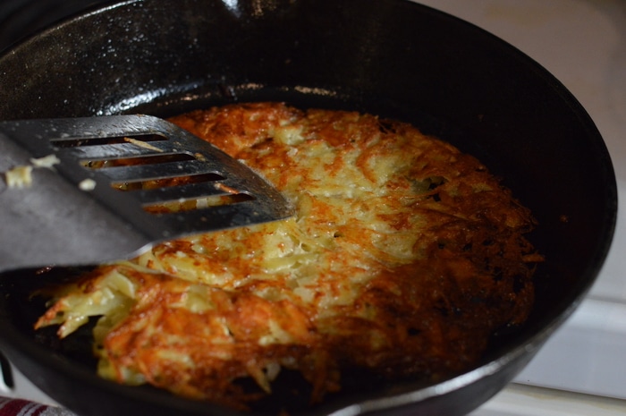 When you learn how to make potato pancakes you have a frugal, simple, but filling meal at your service for any time of day.