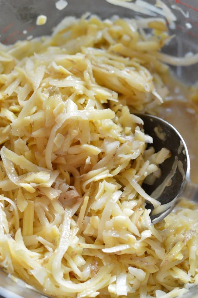 When you learn how to make potato pancakes you have a frugal, simple, but filling meal at your service for any time of day. 