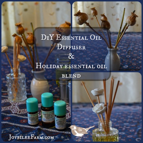 Holiday DiY Essential Oil Diffuser - Joybilee Farm
