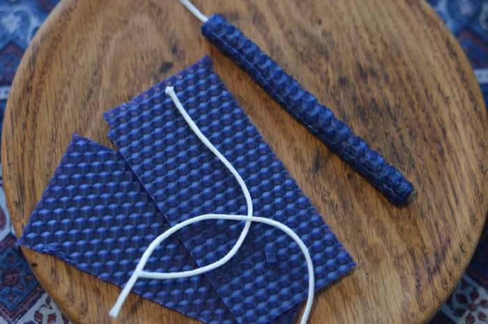 Making beeswax candles for Hanukkah is an easy craft that you can share with children as young as 5. Beeswax candles burn cleanly and dripfree when made with a properly sized wick. Unlike paraffin candles that give off toxic fumes when burning, beeswax candles give off negative ions that clean the air and improve indoor air quality. Make DIY beeswax candles for Hanukkah in about an hour.