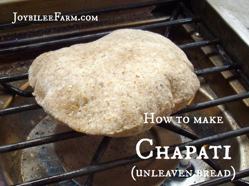 milk with tortillas made Farm Joybilee®  Make bread) (unleavened to  How Chapati