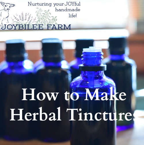 How to Make Herbal Tinctures