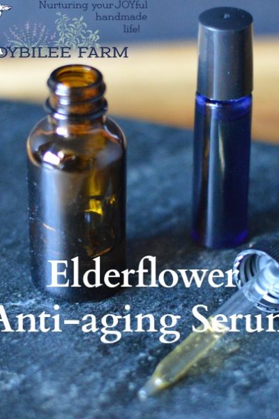 try my personal anti-aging serum recipe. I find this soothes the tiredness and takes away the dryness. It also reduces the appearance of fine lines. When I formulated the recipe I picked oils, herbs, and essential oils that were known to fight the signs of aging, protect from free radical damage, and repair and rejuvenate the skin, as well as moisturize.