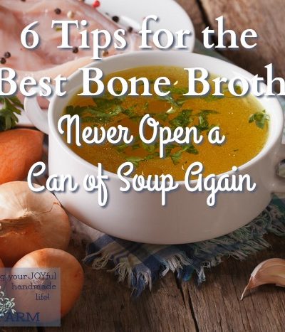 Bone broth is full of healing collagen and protein to help your body rebuild cartilage, bone, and teeth.