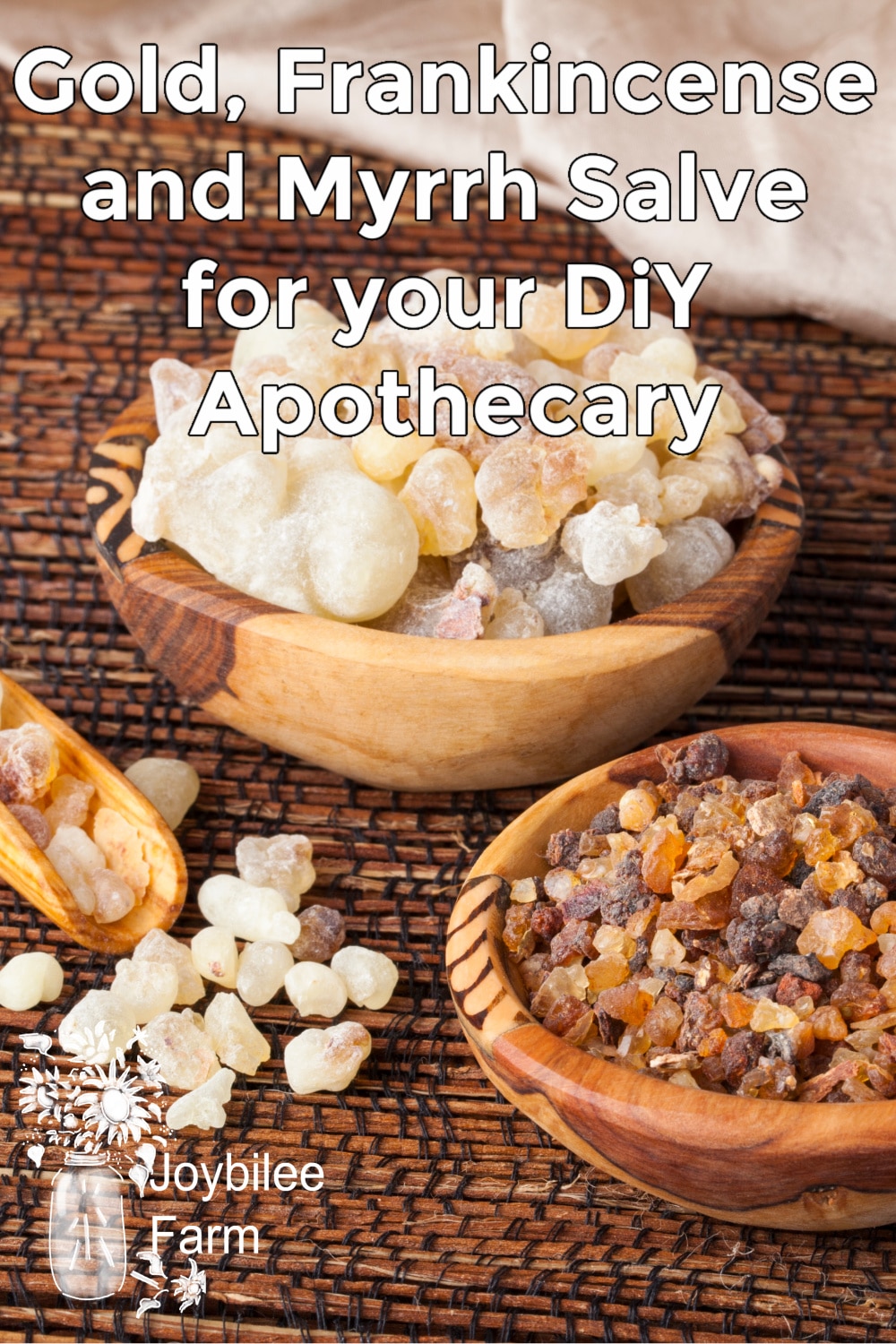 Gold, Frankincense, and Myrrh Salve for your DiY Apothecary