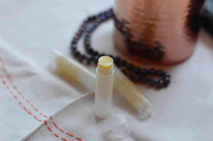 DIY Winter Lip Balm From Organic Ingredients For 15 Cents a Tube