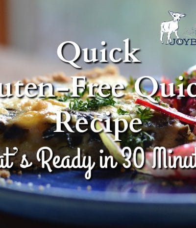 This gluten-free quiche recipe, along with the any of the 7 variations, can be ready in 30 minutes. It serves 8 so you can make it ahead for a week of lunches or serve to your family for dinner.