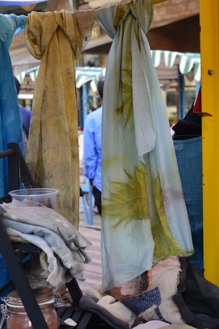 Botanical prints on natural fabric record the fulfillment of ancient prophesy, evoke a sense of place, and enhance spiritual practice while bringing beautiful fabrics to the handcraft market. Meet fiberartist Suzanne Dekel and hear about her beautiful botanical prints from Israel.