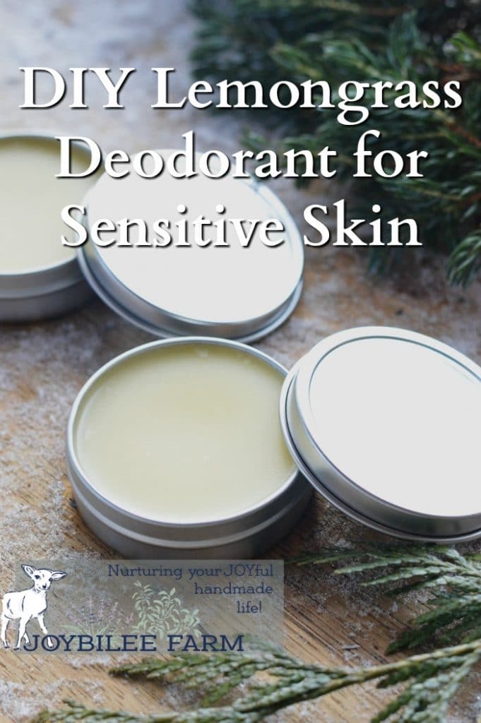 Effective DIY Deodorant with Lemongrass