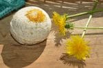 DIY Dandelion Bath Bombs to Soothe Sore Muscles