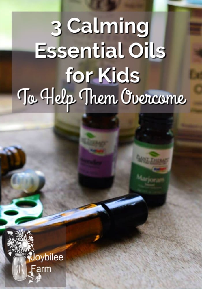 Essential oils for calming children