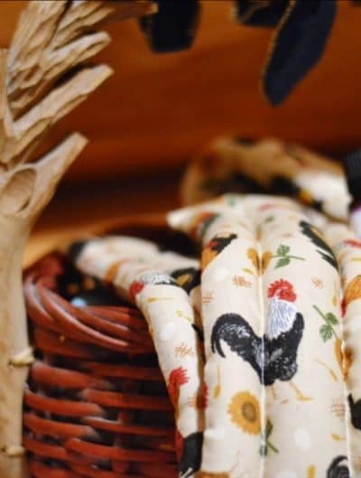 Homemade neck heating pads will sooth sore muscles