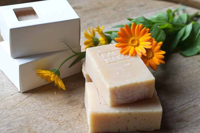 Diy Calendula Soap For Soothing Dry
