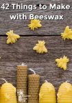 Bees made out of beeswax "flying around" beeswax bee hive candles