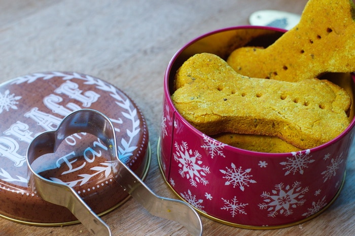 anti-inflammatory dog biscuits that are quick and easy