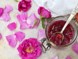 Homemade Rose Petal Jam (and how to use it!)